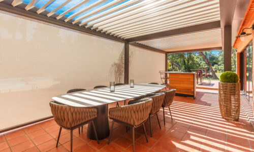 pergola lames orientable technic vr